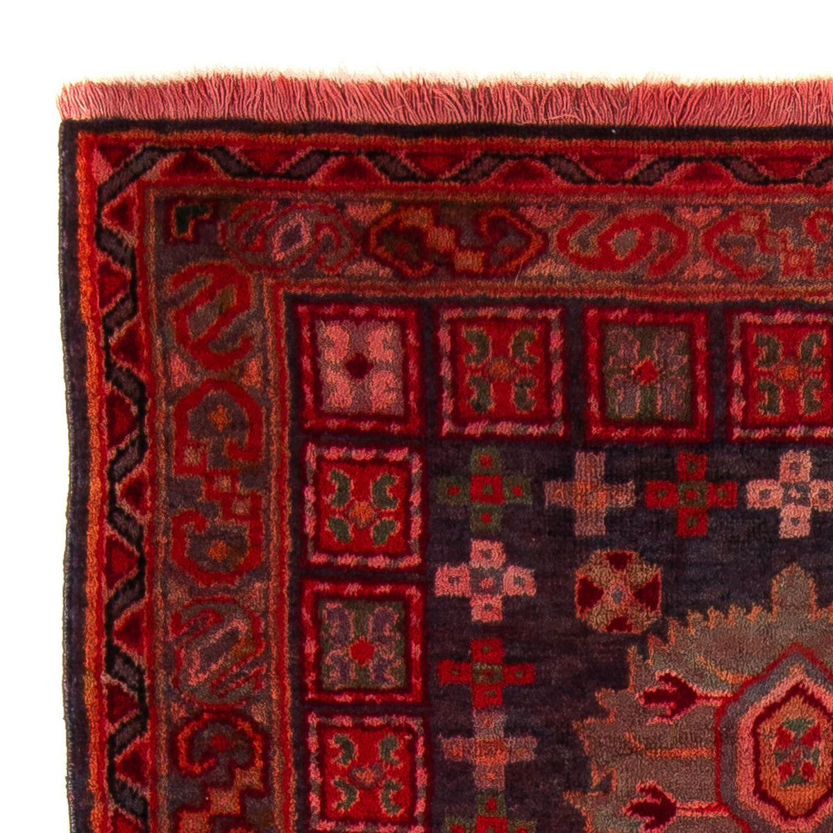 Baluch tapijt - 154 x 78 cm - donkerrood