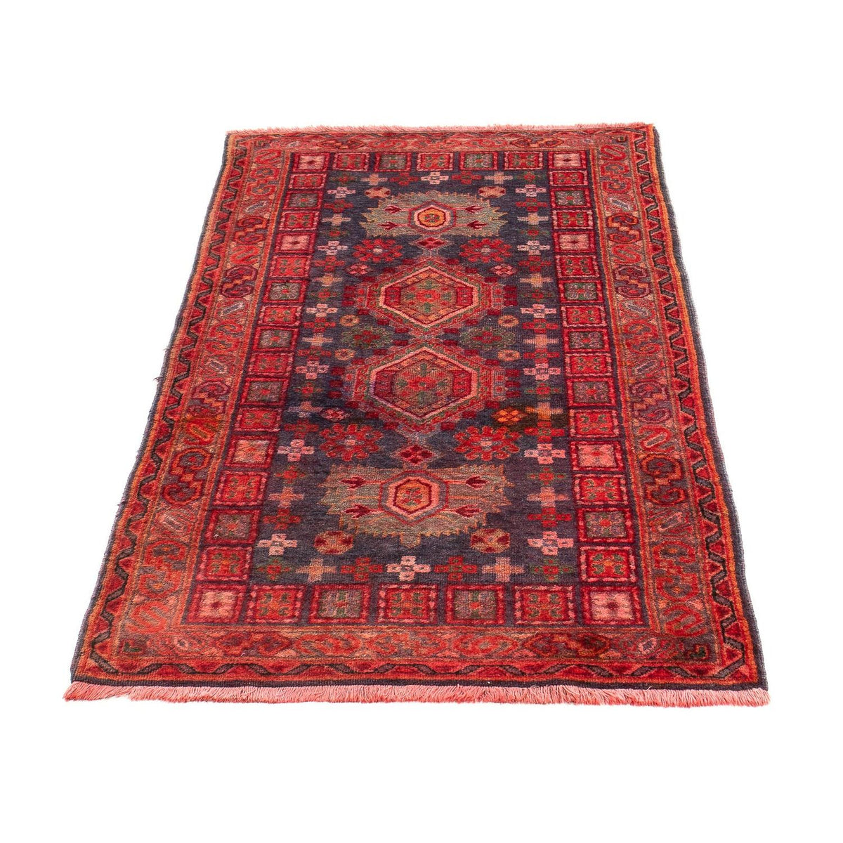 Baluch tapijt - 154 x 78 cm - donkerrood