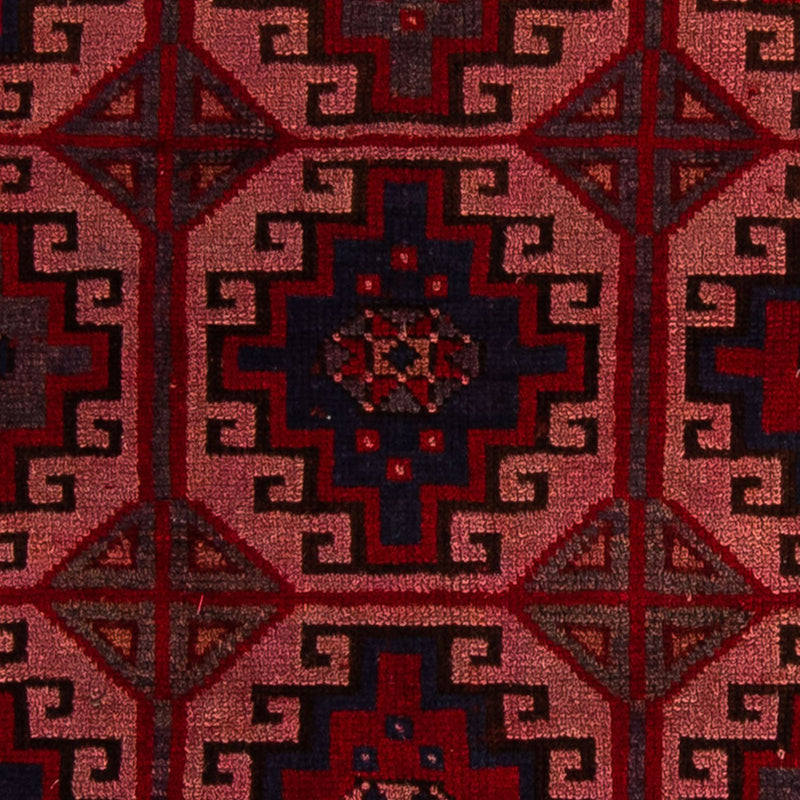 Baluch tapijt - 131 x 104 cm - licht rood