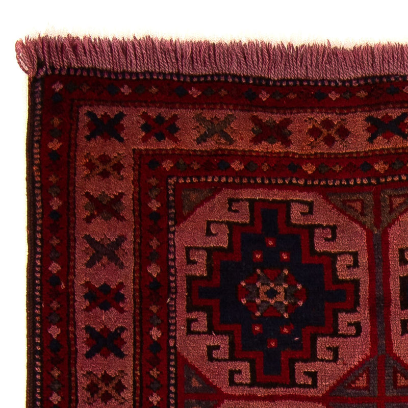 Baluch tapijt - 131 x 104 cm - licht rood