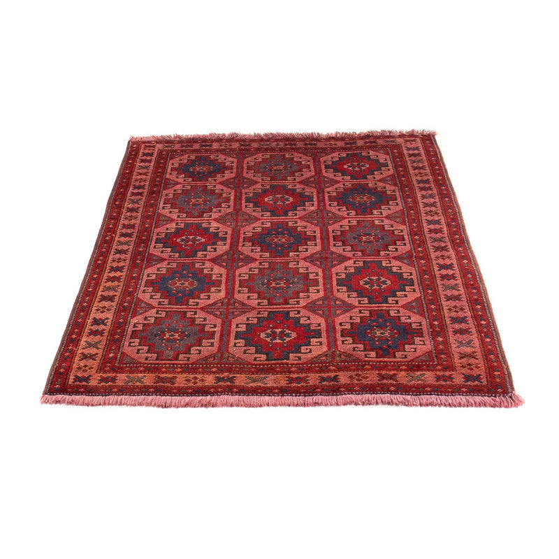 Baluch tapijt - 131 x 104 cm - licht rood