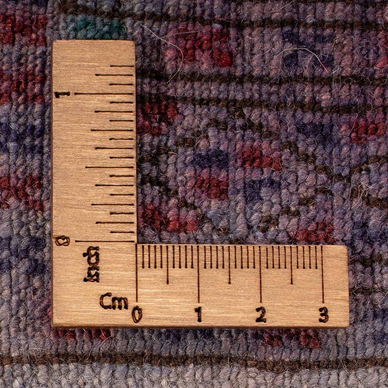 Turkaman tapijt - 147 x 108 cm - donkerbruin