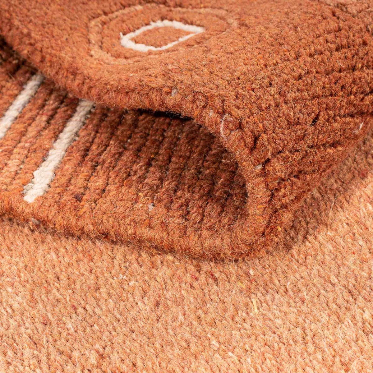 Nepal tapijt - 156 x 93 cm - bruin