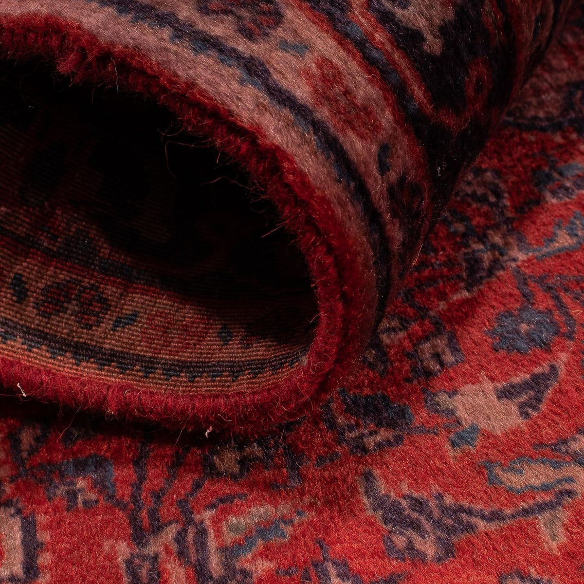 Perzisch Tapijt - Nomadisch - 150 x 107 cm - donkerrood