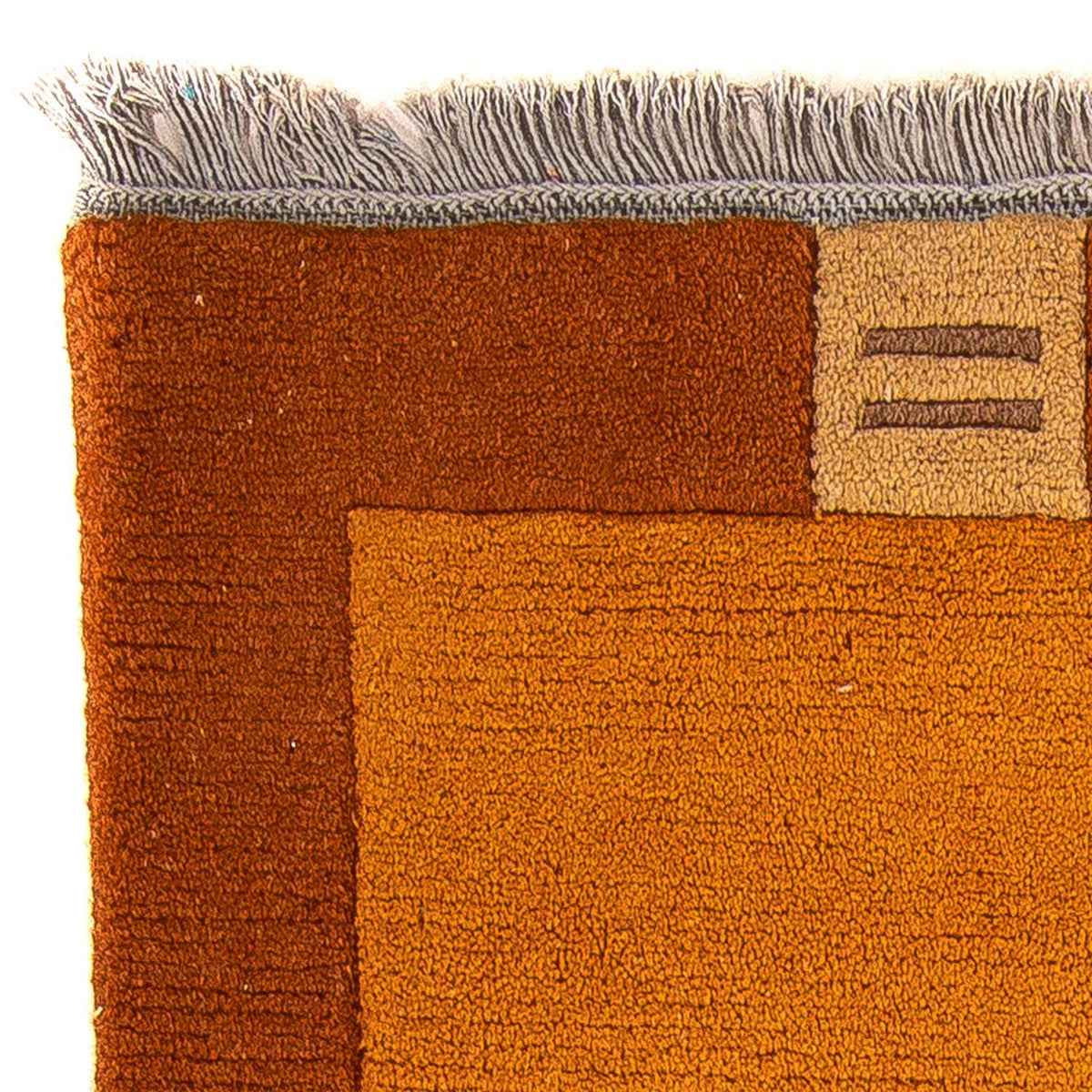 Nepal tapijt - 142 x 72 cm - oranje