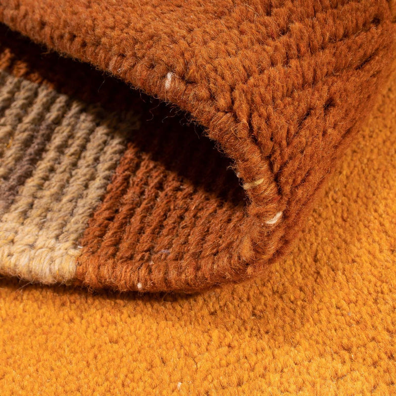 Nepal tapijt - 142 x 72 cm - oranje