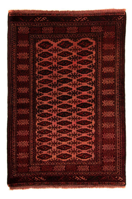 Afghaans tapijt - Bukhara - 150 x 103 cm - donkerrood