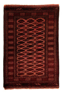 Afghaans tapijt - Bukhara - 150 x 103 cm - donkerrood