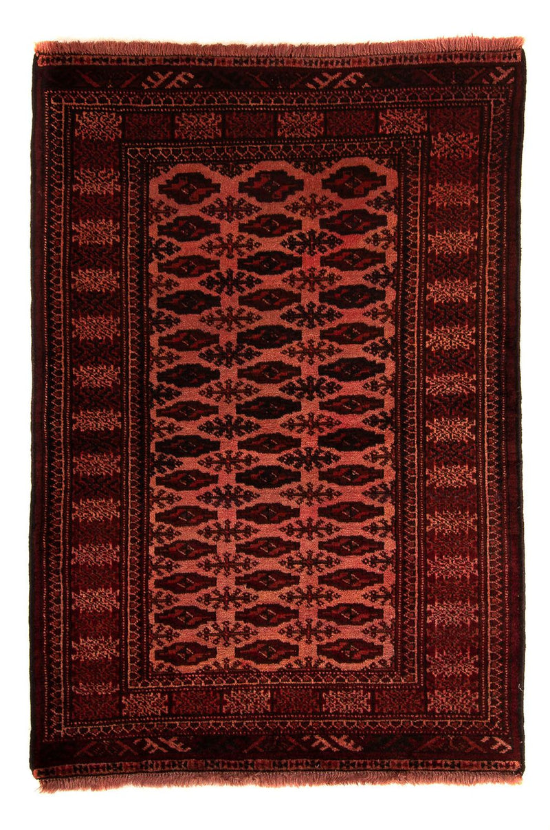 Afghaans tapijt - Bukhara - 150 x 103 cm - donkerrood
