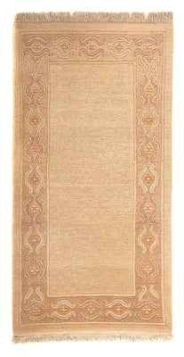 Loper Nepal tapijt - 176 x 91 cm - beige