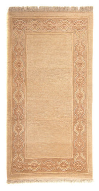Loper Nepal tapijt - 176 x 91 cm - beige