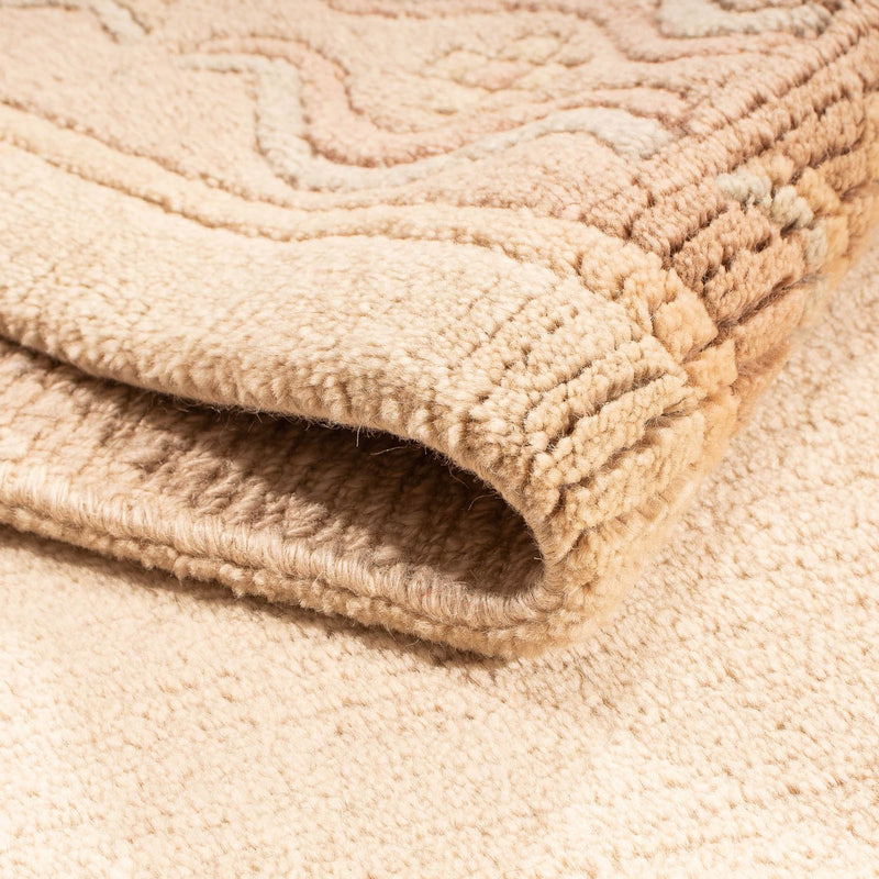 Loper Nepal tapijt - 176 x 91 cm - beige