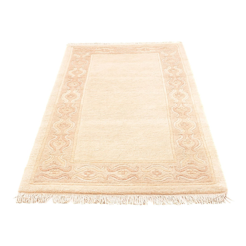 Loper Nepal tapijt - 176 x 91 cm - beige