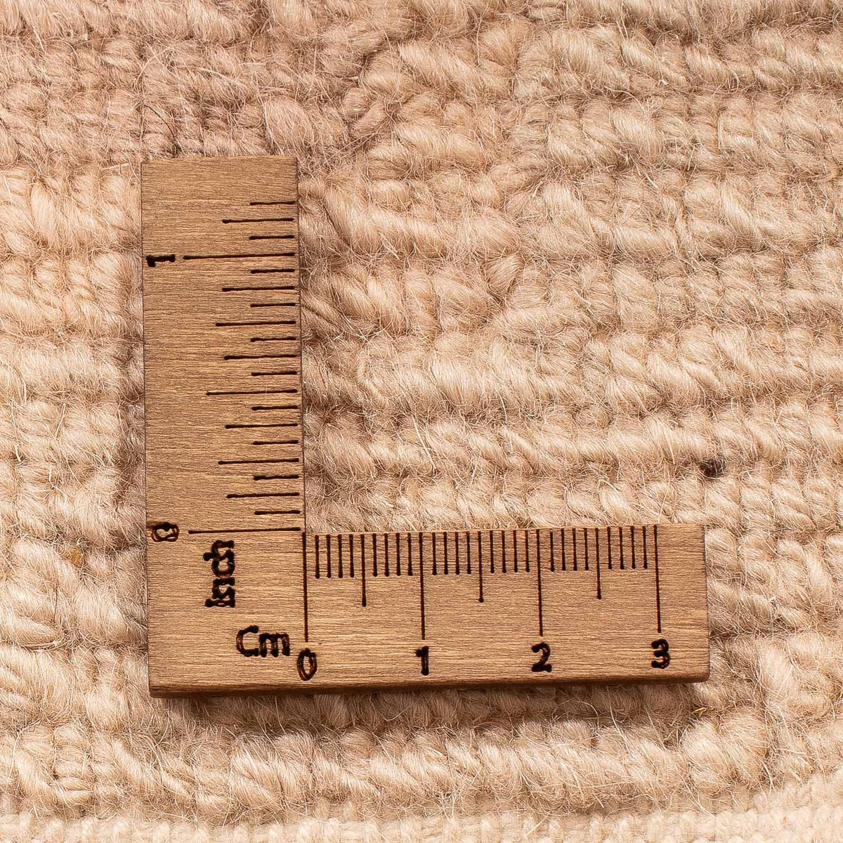 Loper Nepal tapijt - 176 x 91 cm - beige