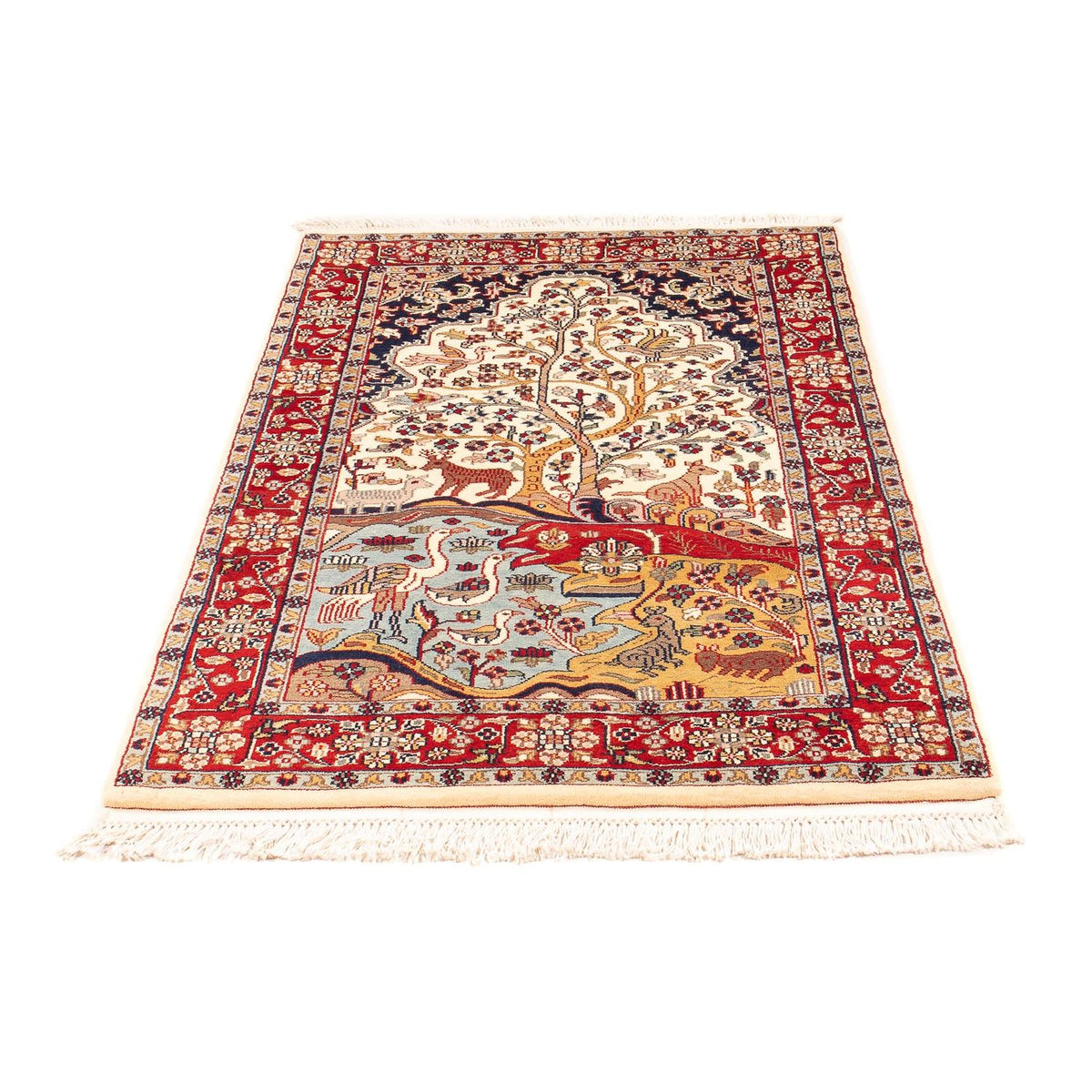 Oosters tapijt - Indus - 157 x 93 cm - veelkleurig