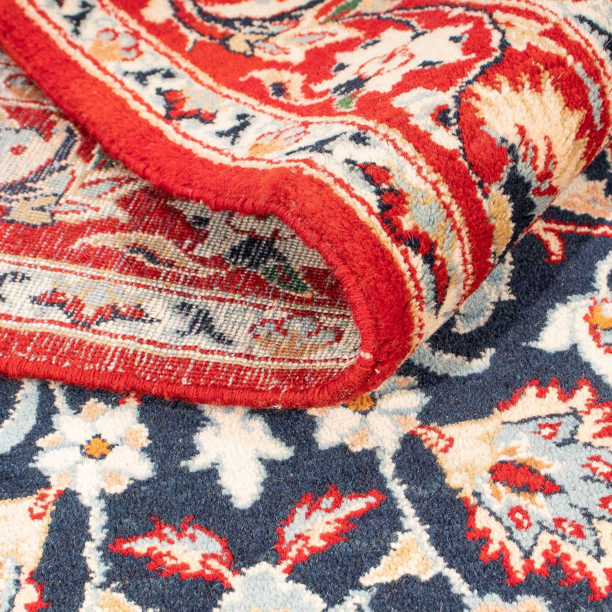 Loper Perzisch tapijt - Isfahan - Premium - 175 x 100 cm - donkerblauw