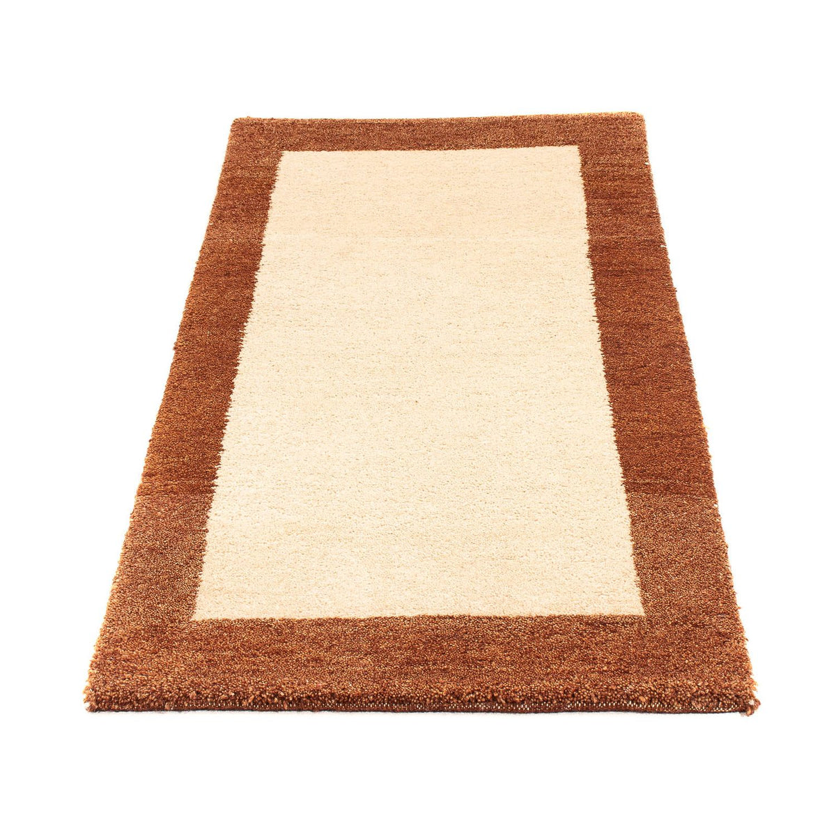 Gabbeh tapijt - Indus - 142 x 69 cm - beige