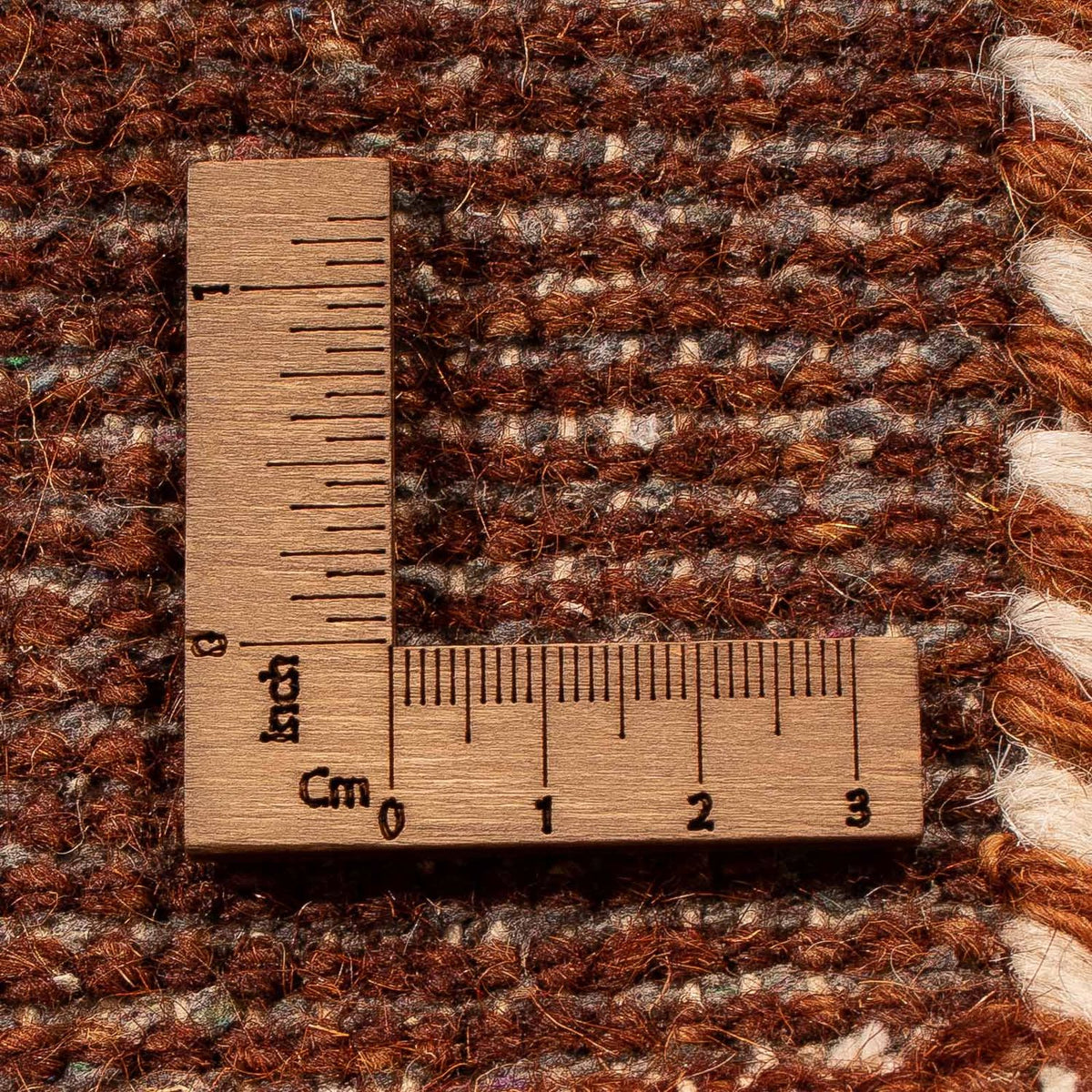 Gabbeh tapijt - Indus - 142 x 69 cm - beige