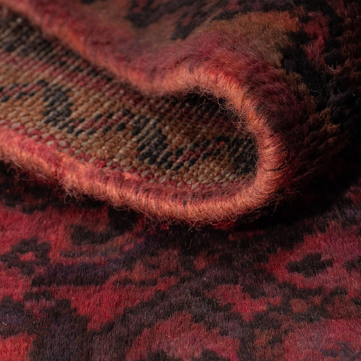 Perzisch Tapijt - Nomadisch - 160 x 98 cm - donkerrood