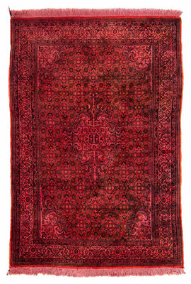 Perzisch tapijt - Bijar - 176 x 113 cm - licht rood