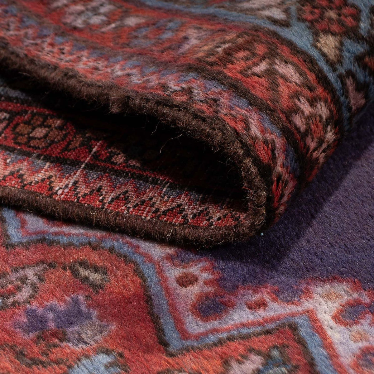 Perzisch Tapijt - Nomadisch - 150 x 105 cm - donkerblauw