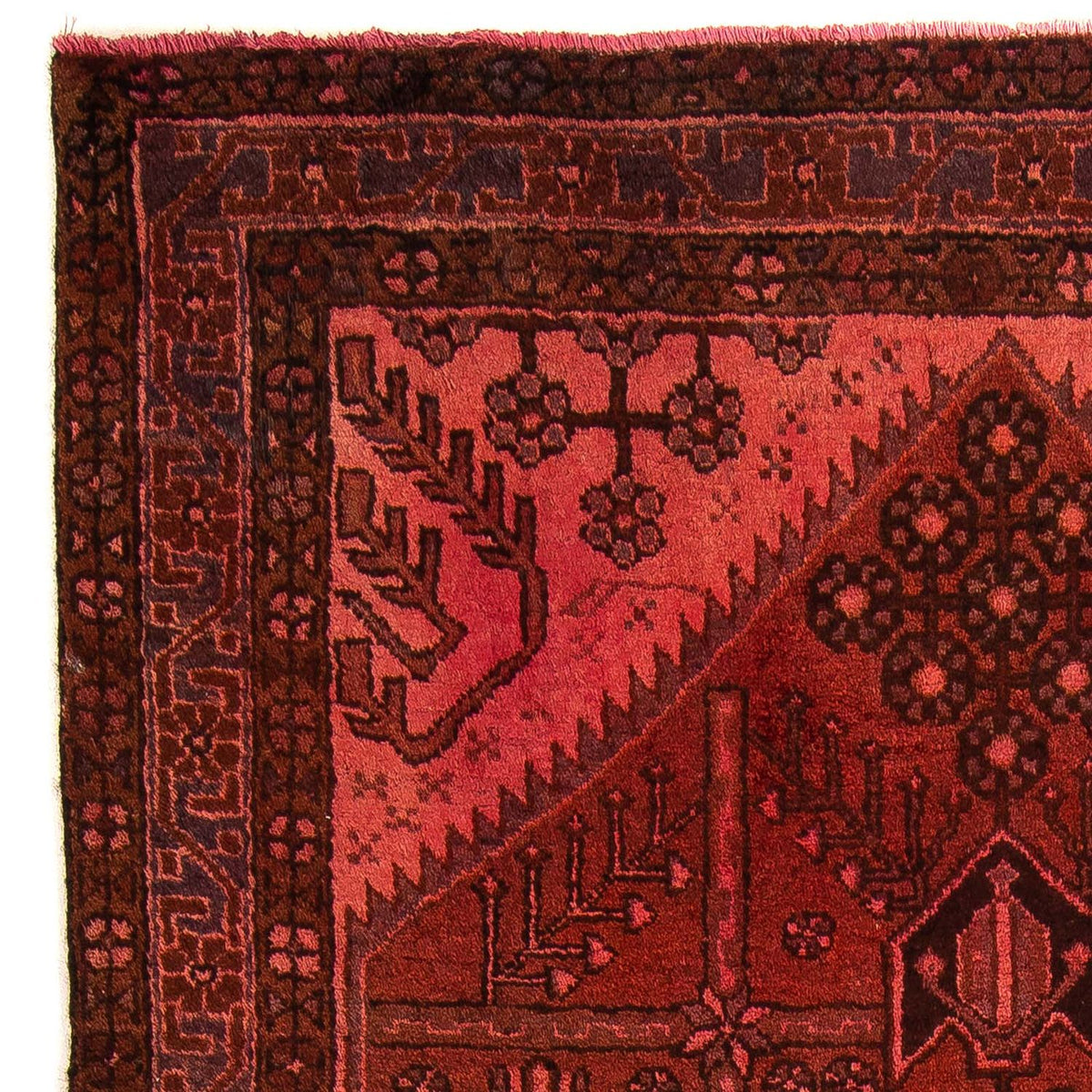 Perzisch Tapijt - Nomadisch - 170 x 115 cm - licht rood