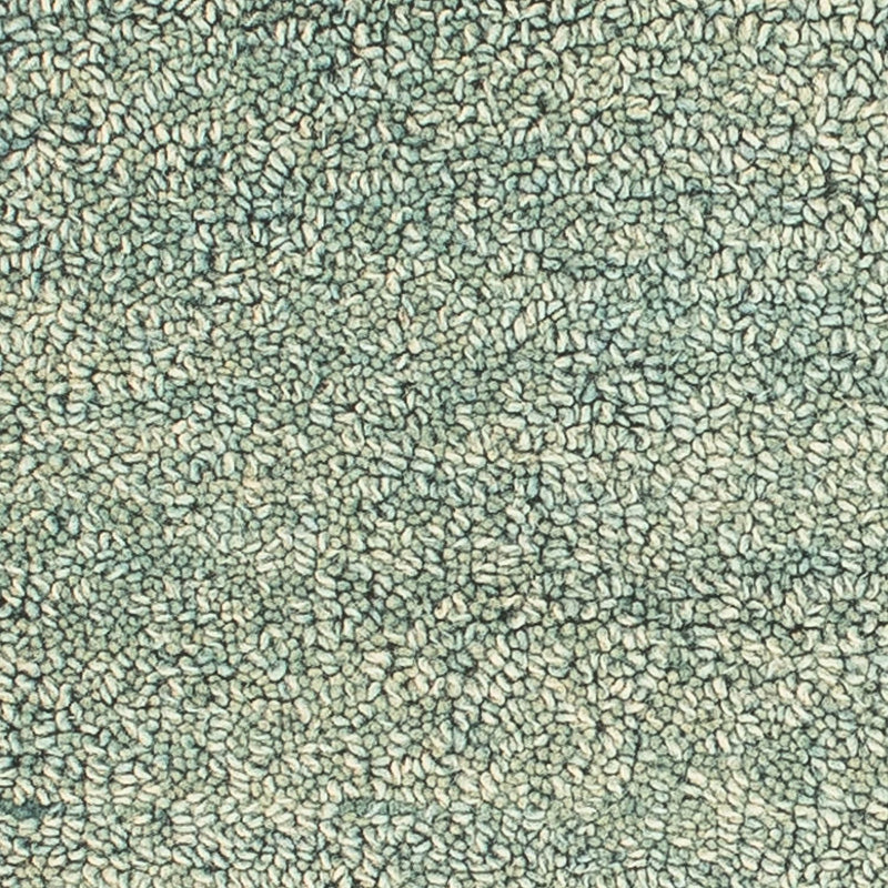 Wollen tapijt vierkant  - 47 x 47 cm - groen