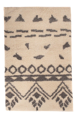 Berber tapijt - 93 x 60 cm - beige