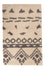 Berber tapijt - 93 x 60 cm - beige