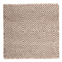 Kelim tapijt - Trendy vierkant  - 45 x 45 cm - veelkleurig