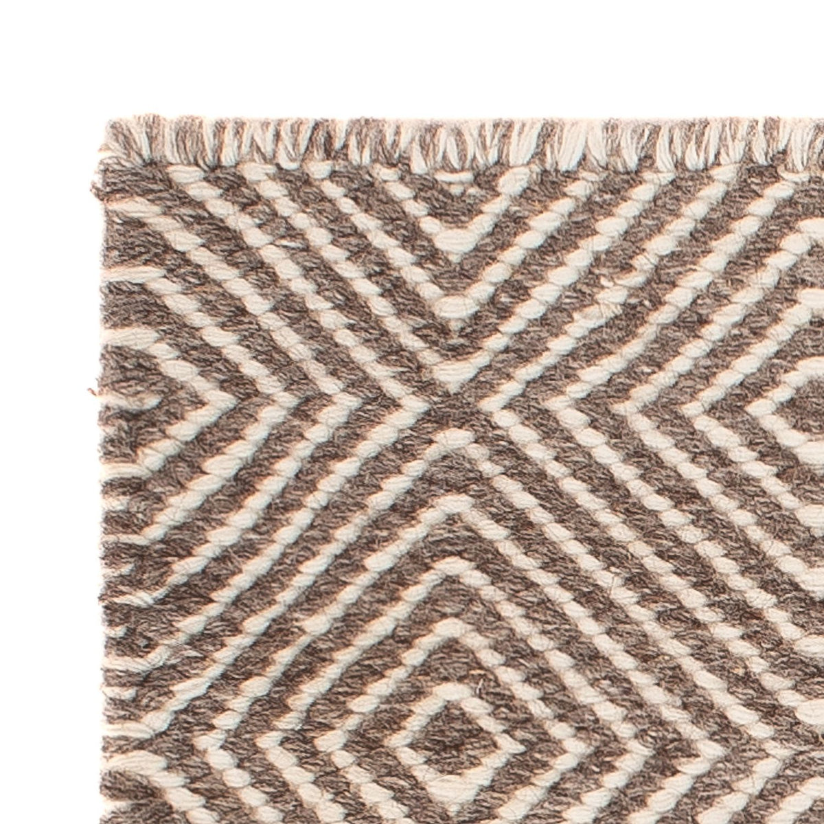 Kelim tapijt - Trendy vierkant  - 45 x 45 cm - veelkleurig