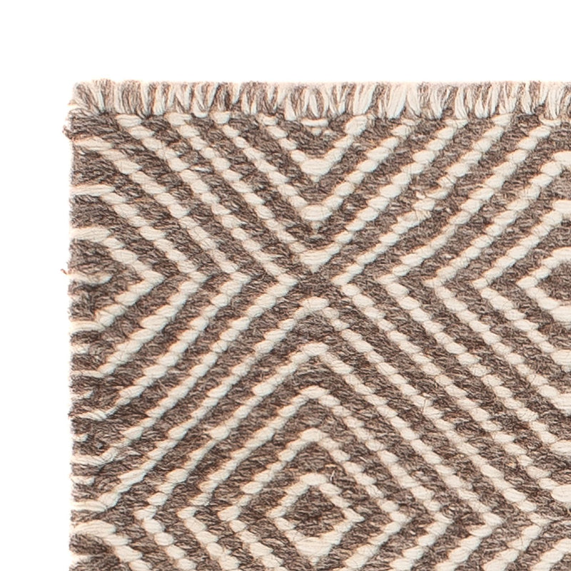 Kelim tapijt - Trendy vierkant  - 45 x 45 cm - veelkleurig