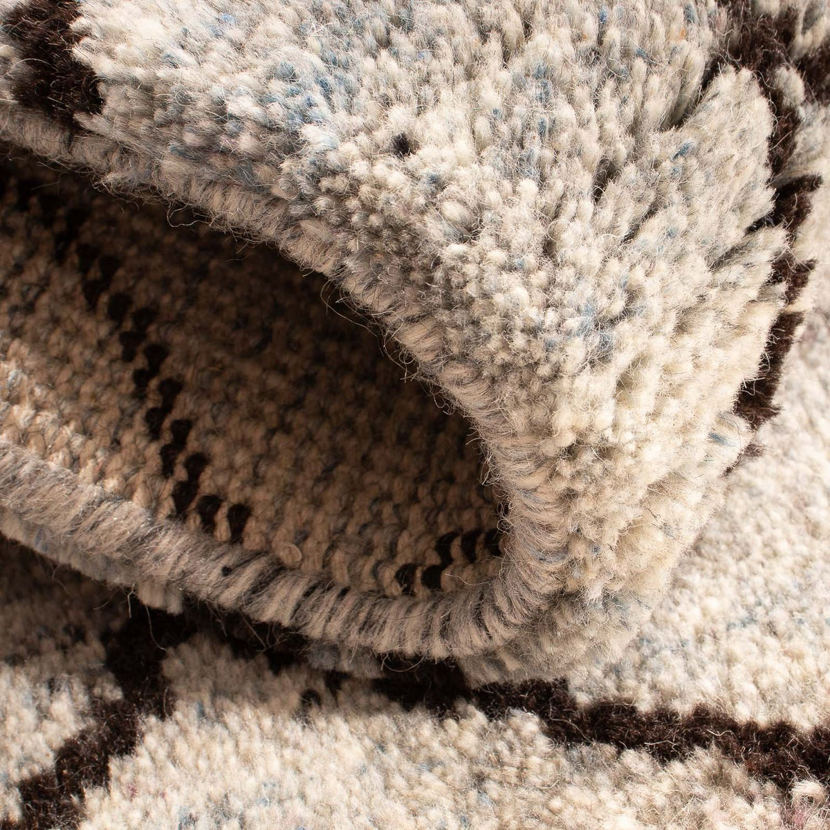 Berber tapijt - 90 x 58 cm - beige