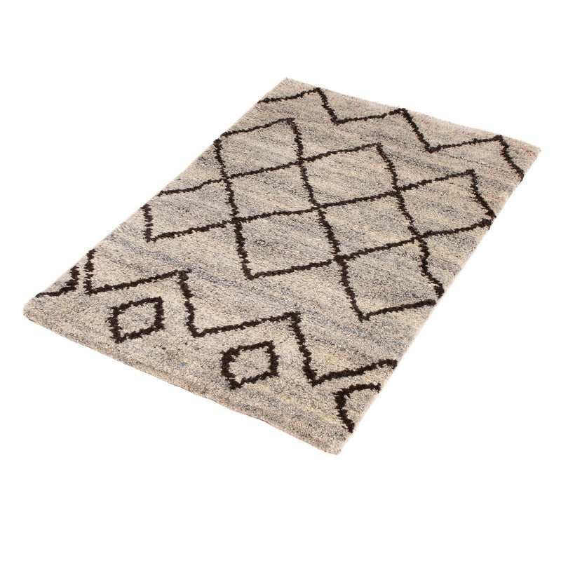 Berber tapijt - 90 x 58 cm - beige
