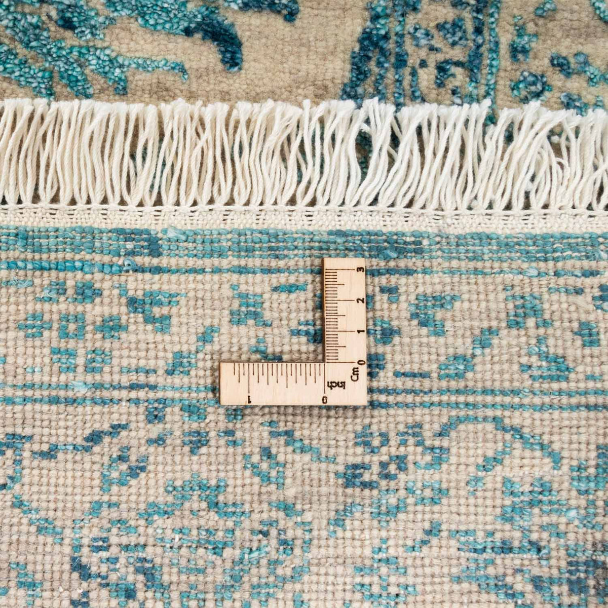 Designer tapijt - 188 x 136 cm - turkoois