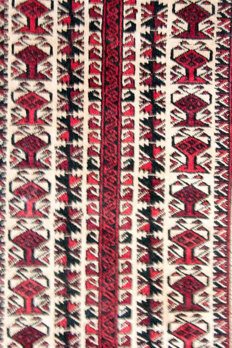 Baluch tapijt - 129 x 93 cm - rood