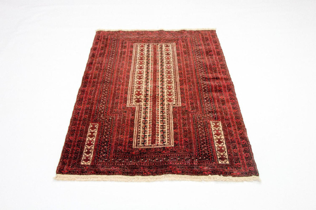 Baluch tapijt - 129 x 93 cm - rood