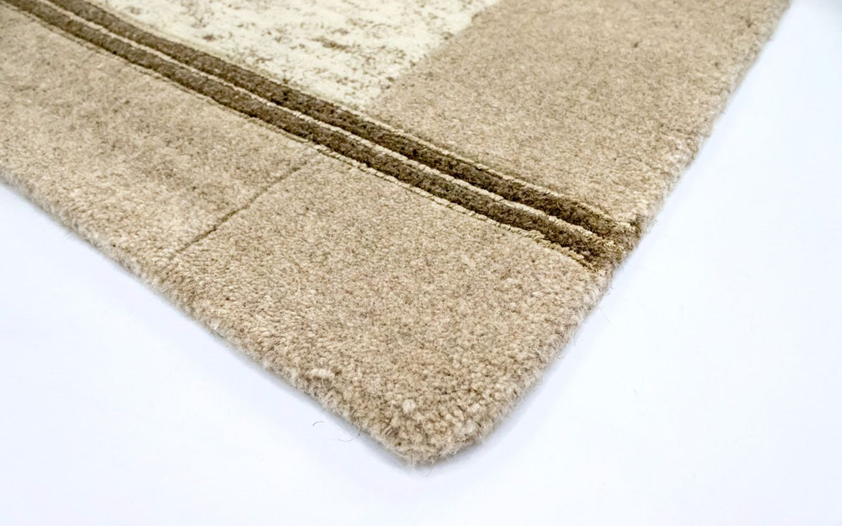 Nepal tapijt - 176 x 127 cm - beige