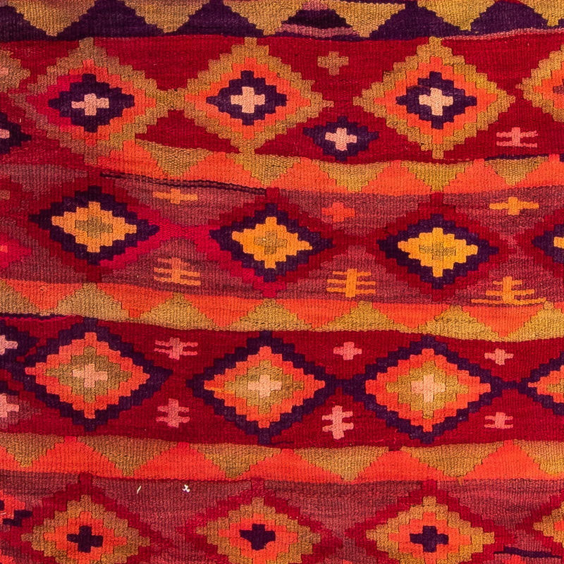 Loper Kelim tapijt - Oud - 285 x 145 cm - veelkleurig