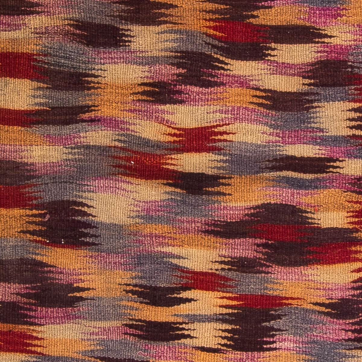 Loper Kelim tapijt - Oud - 305 x 105 cm - veelkleurig