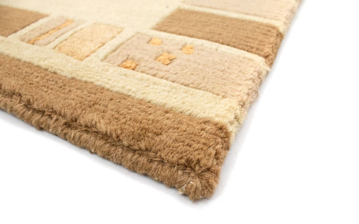 Nepal tapijt - 140 x 70 cm - beige