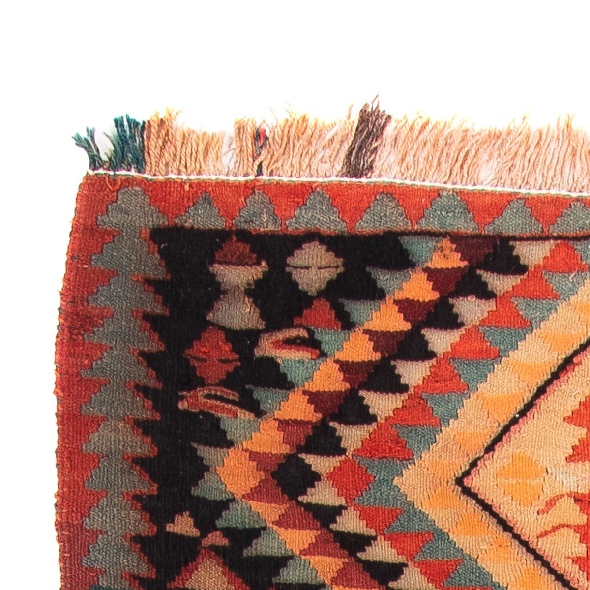 Kelim tapijt - Oud - 260 x 130 cm - veelkleurig