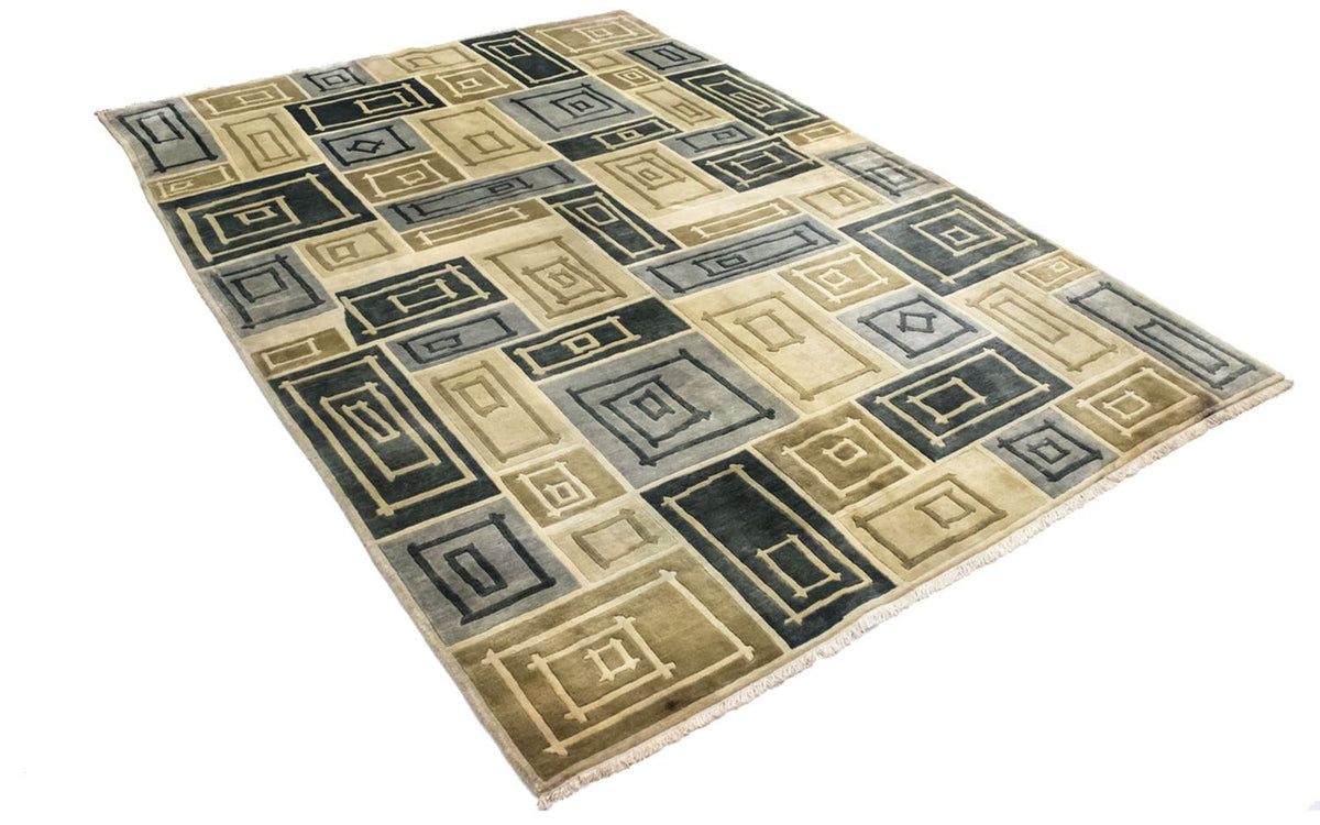 Nepal tapijt - 263 x 183 cm - gekleurd