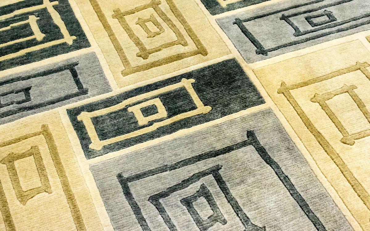 Nepal tapijt - 263 x 183 cm - gekleurd