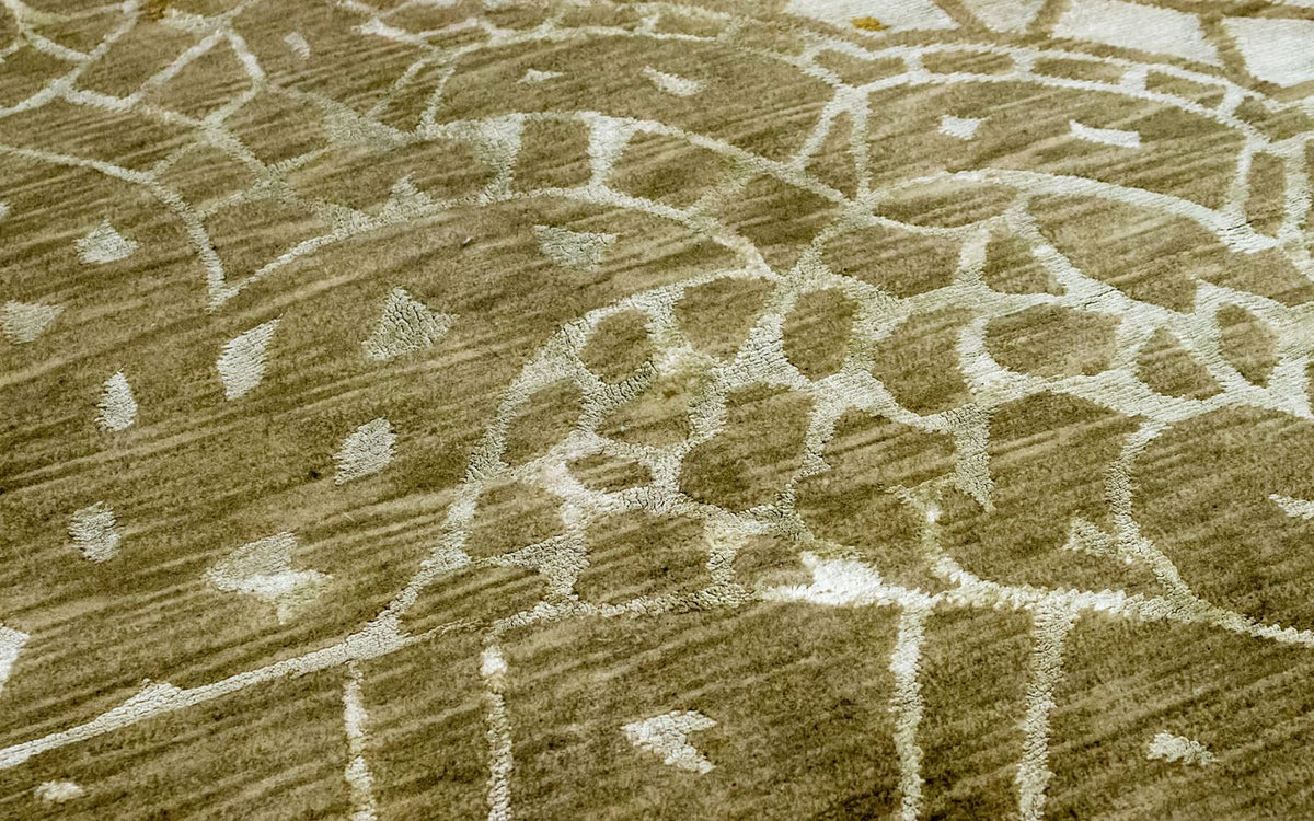 Nepal tapijt - 236 x 152 cm - bruin