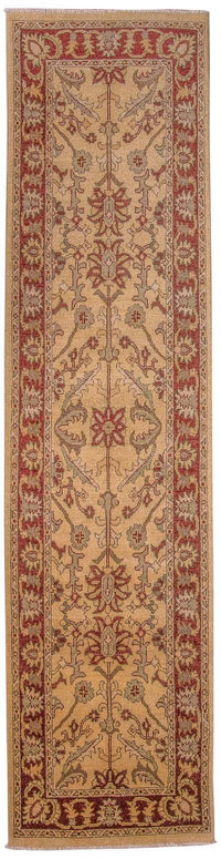 Loper Ziegler tapijt - 296 x 80 cm - beige
