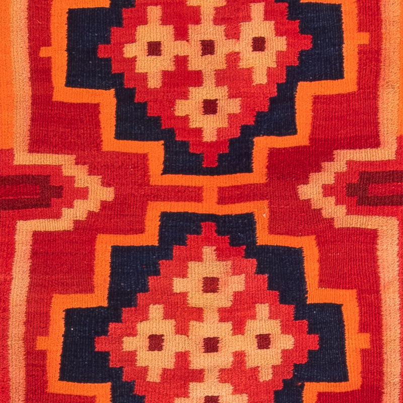 Loper Kelim tapijt - Oud - 285 x 100 cm - veelkleurig