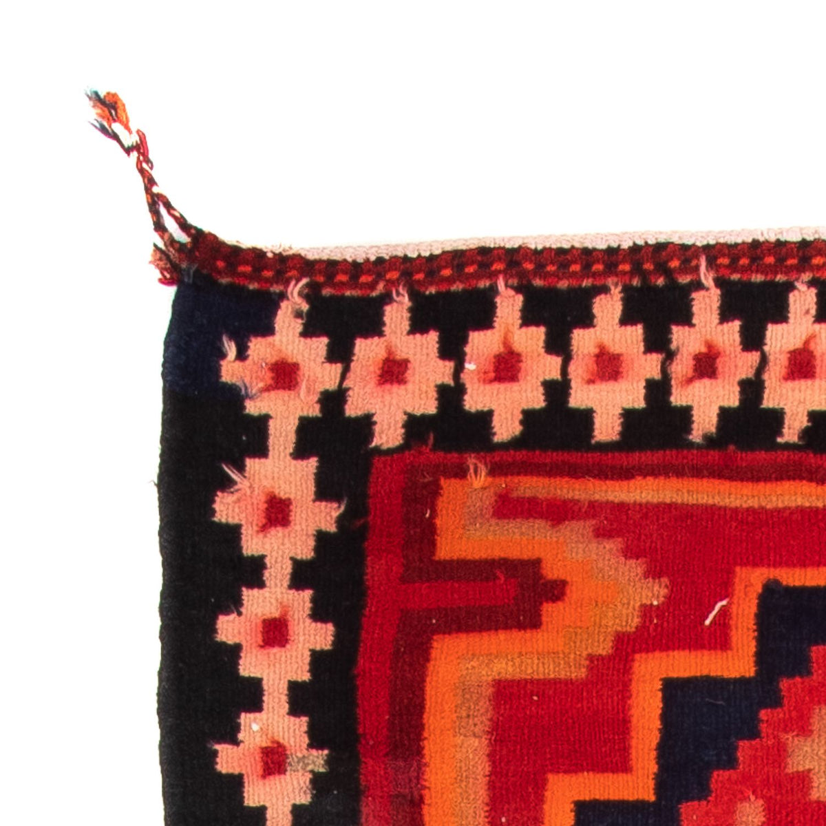 Loper Kelim tapijt - Oud - 285 x 100 cm - veelkleurig