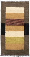 Nepal tapijt 70x140cm - Wollen tapijt - Rechthoekig / Meerkleurig / 70 x 140 cm Rechthoekig