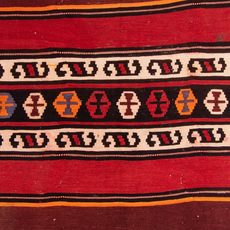 Loper Kelim tapijt - Oud - 330 x 150 cm - veelkleurig